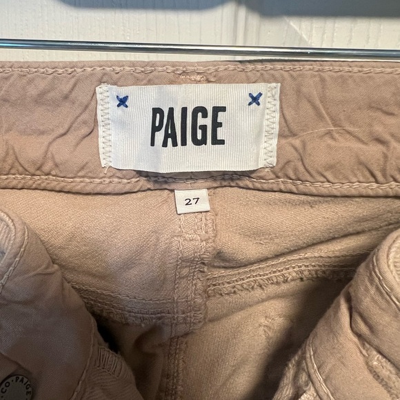 Paige Beige Skinny Jeans, Size 27 - Picture 4 of 5